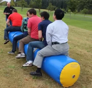 Outdoor team-building event with HIYA | Team building events Ireland