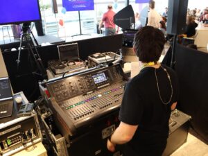 Production at a Hybrid Event with HIYA | Conference management Ireland