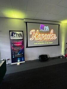 HIYA Karoke Event | Team-building event management Ireland