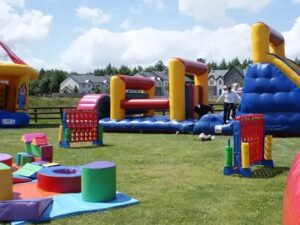 Outdoor inflatibles with HIYA Events | Event management company Ireland