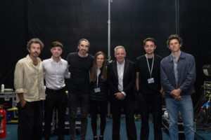 Some of the HIYA team with The Coronas | Entertainment company Ireland